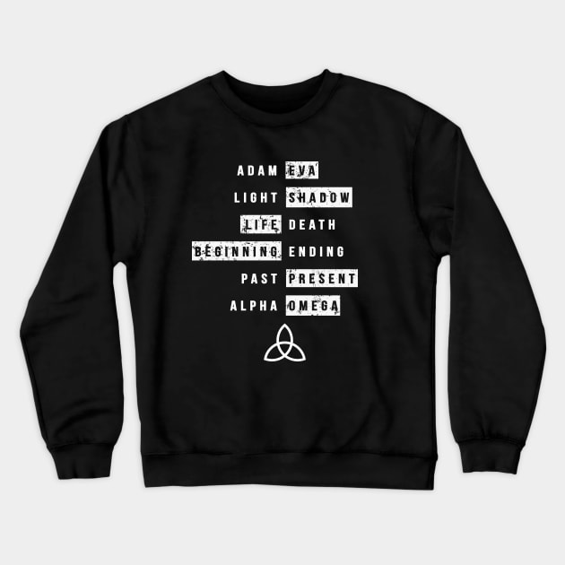 Dark Beginning & Ending Crewneck Sweatshirt by geekmethat